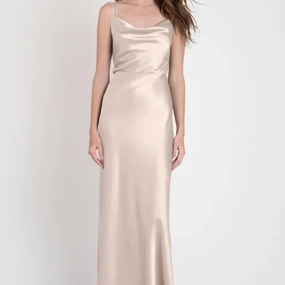 prosecco bridesmaid dress Watters Bridesmaid Dress Bianca 1401 Prosecco main image 1